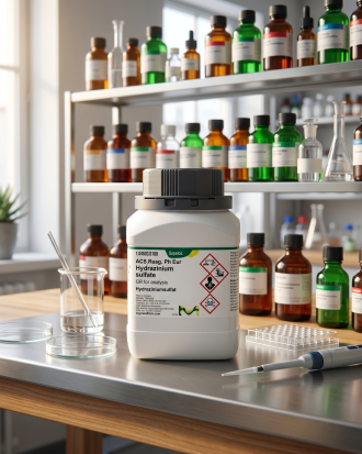 Hydrazinium Sulfate ACS Reag. Ph Eur 104603 dari Supelco Merck merupakan reagen laboratorium berkualitas tinggi untuk kebutuhan analisis, penelitian, quality control, farmasi, dan aplikasi industri. Cocok digunakan pada laboratorium profesional dengan standar analitik tinggi.