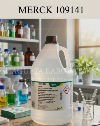 Supelco Sodium Hydroxide Solution 0.1 mol/L 1.09141.5000 – Larutan Natrium Hidroksida Reagen Titrasi Laboratorium