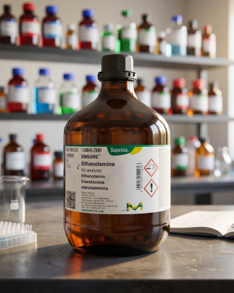 Ethanolamine Merck EMSURE 50ML – Ethanolamine for Analysis Analytical Grade Laboratorium (REPACK)