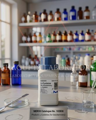 L-Cysteine for Biochemistry dari Merck merupakan reagen kimia berkualitas tinggi untuk aplikasi laboratorium, biokimia, penelitian, QC, pendidikan, dan industri. Memiliki tingkat kemurnian tinggi dan cocok digunakan untuk kultur mikrobiologi, analisis biokimia, formulasi media, serta aplikasi riset molekuler.