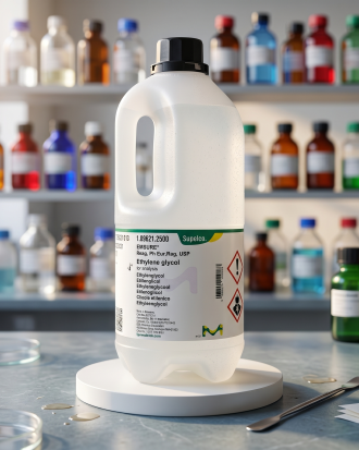 Supelco EMSURE Ethylene Glycol for Analysis 1096212500 Reag. Ph Eur USP | Ethylene Glycol Laboratory Grade 50ML (REPACK)