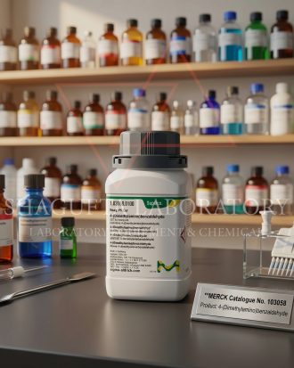 4-(Dimethylamino) Benzaldehyde GR Reag. Ph Eur Supelco Merck 1.03058 adalah reagen analitik laboratorium berkualitas tinggi untuk penelitian, sintesis organik, quality control, dan aplikasi laboratorium profesional. Produk original Merck Supelco dengan kemurnian tinggi dan performa stabil untuk kebutuhan analisis modern.