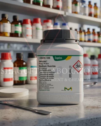 Merck EMSURE® 106449 Grade for Analysis – Sodium Fluoride 10GR / Natrium Fluorida / Sodium Fluoridum / Fluoride Salt / NaF (REPACK)