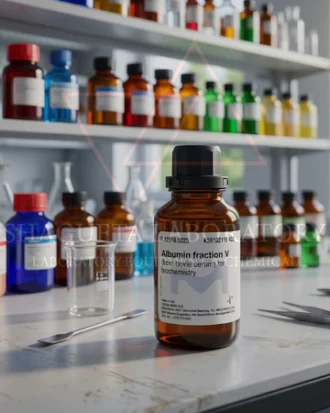 Merck 112018 Albumin Fraction V (Bovine Serum Albumin/BSA) 25 g for Biochemistry / BSA Fraction V