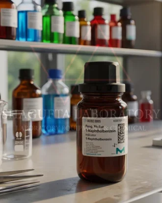 Merck 106202 1-Naphtholbenzein Indicator 5GR Reag. Ph. Eur. – 1-Naphtholbenzein / 1-Naftolbenzein / pH Indicator / C₂₇H₁₈O₂