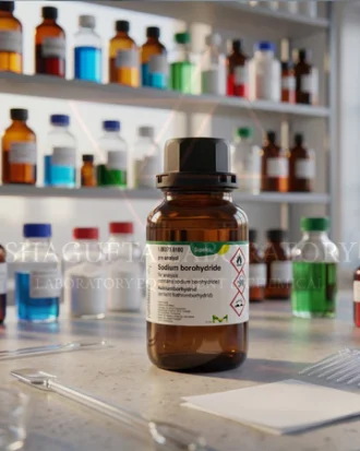 Merck EMSURE® 106371 Grade for Analysis – Sodium Borohydride 1GR / Natrium Borohidrida / Sodium Tetrahydroborate / Natrium Tetrahidroborat / NaBH₄ (REPACK)